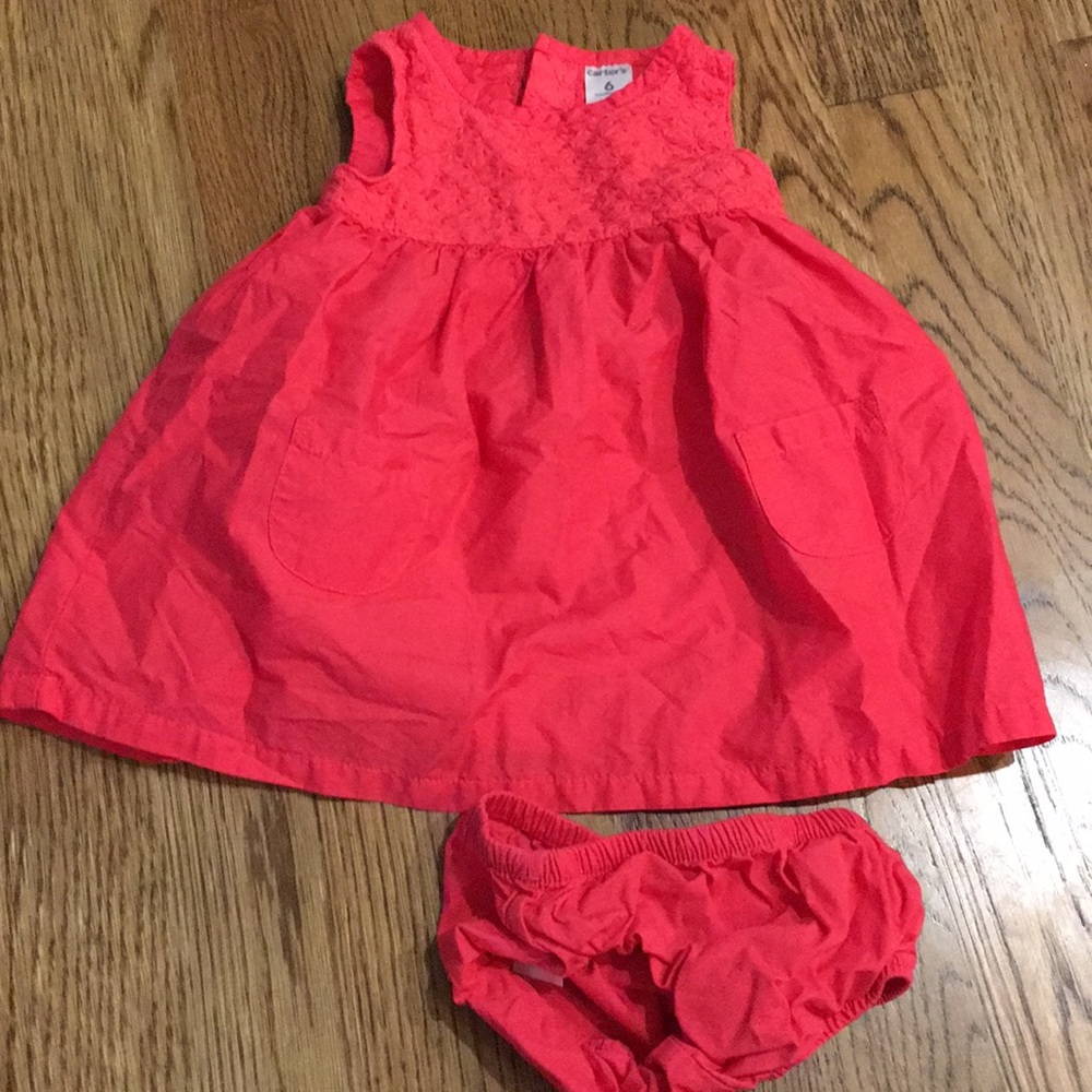 3 For $10 🎉 Carter’s Pink Dress & Bloomers